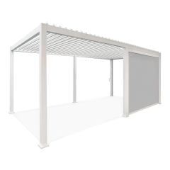 Opuszczana roleta do pergoli Premium White 3m - Gutroof