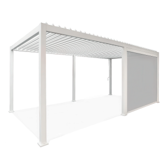 Opuszczana roleta do pergoli Premium White 3m - Gutroof