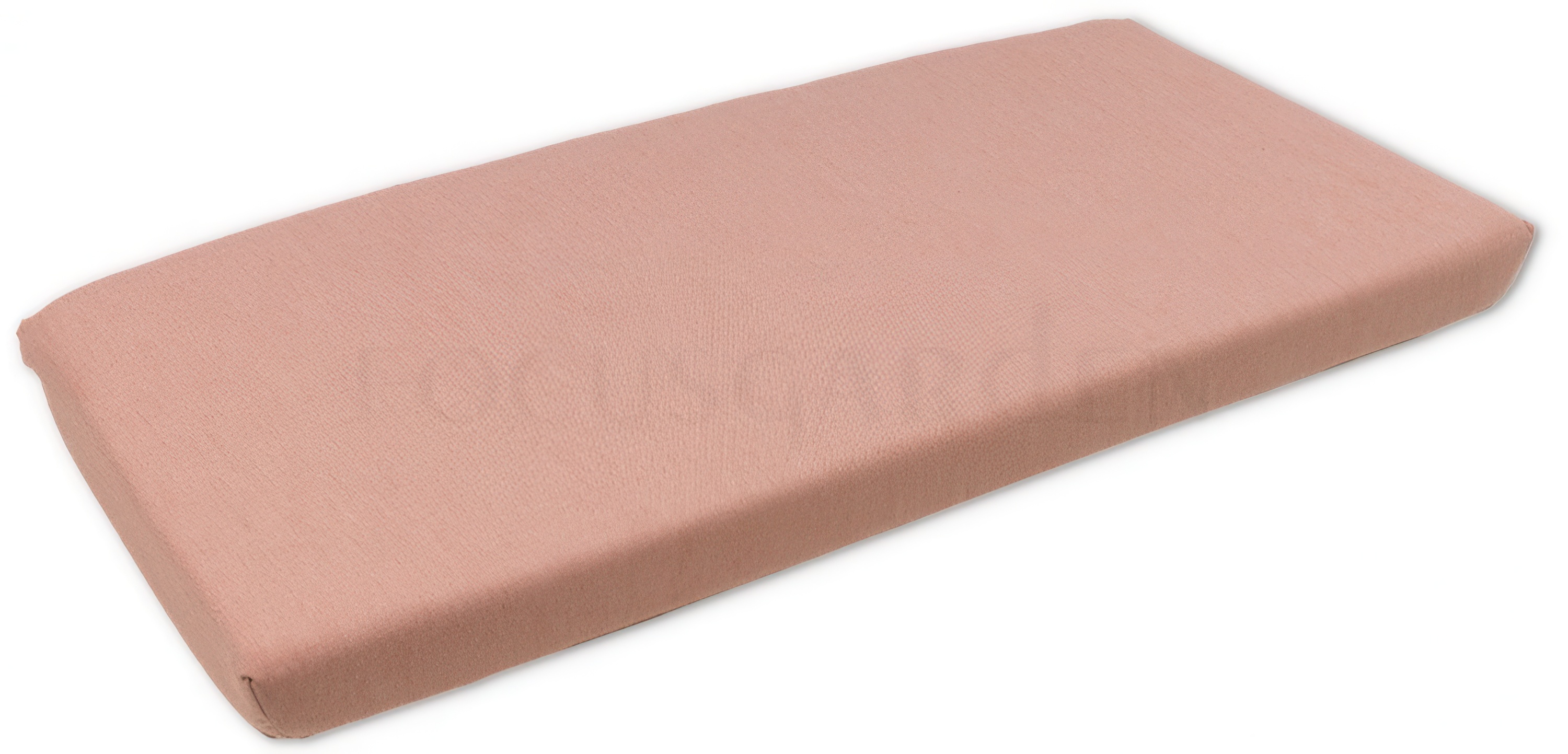Poduszka Nardi NET BENCH Rosa Quarzo w kolorze pudrowego różu na białym tle