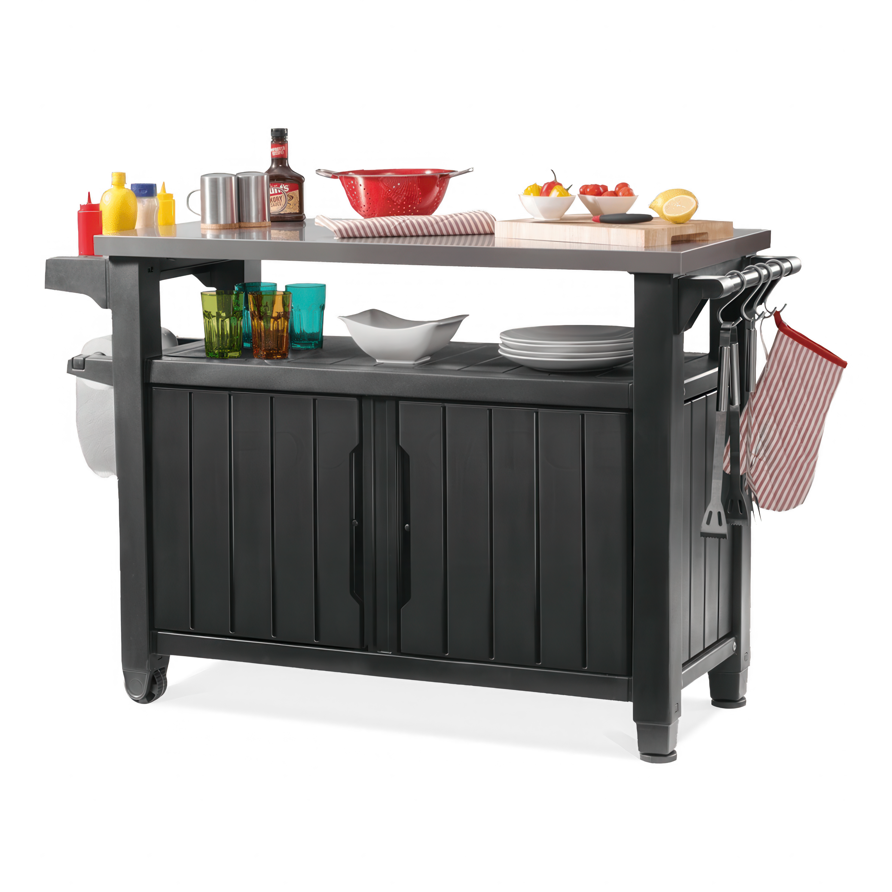 Barek schowek ogrodowy Keter UNITY XL 207L w kolorze grafitowym