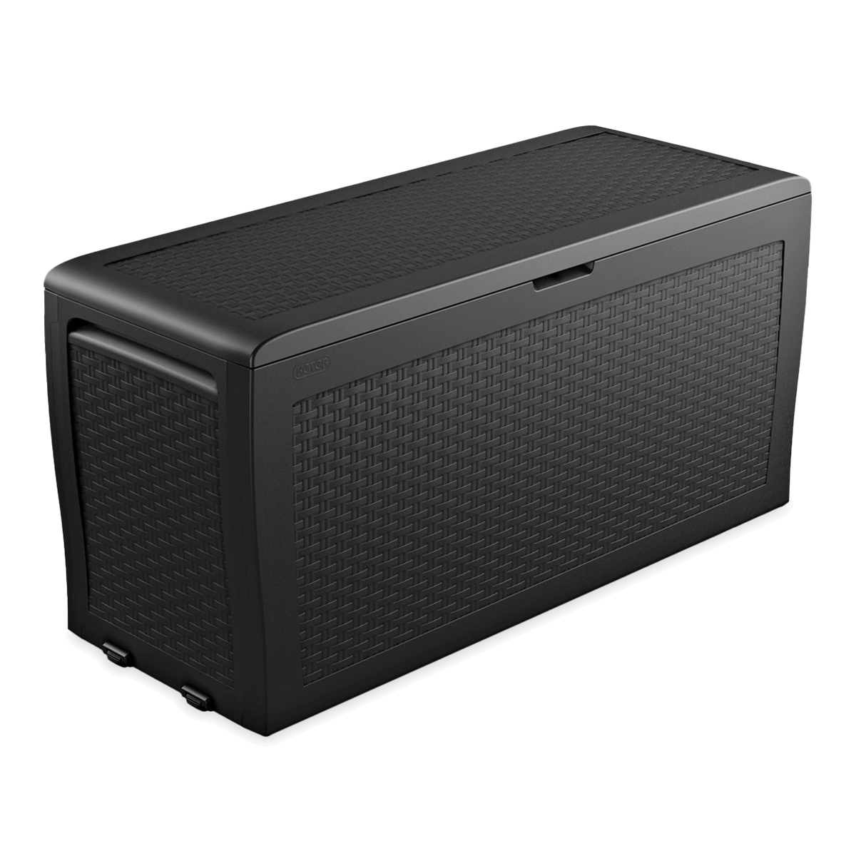 Skrzynia balkonowa Keter SAMOA RATTAN BOX 270L grafitowa