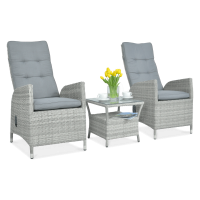 Zestaw wypoczynkowy MALTA DUO Stone Grey
