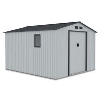 Domek narzędziowy HUDSON 277x319cm Light Grey - Hardmaister