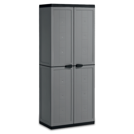 Szafa gospodarcza Keter/Kis JOLLY HIGH CABINET Dark Grey