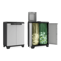 Pojemnik do segregacji Keter/Kis SPLIT PREMIUM CABINET