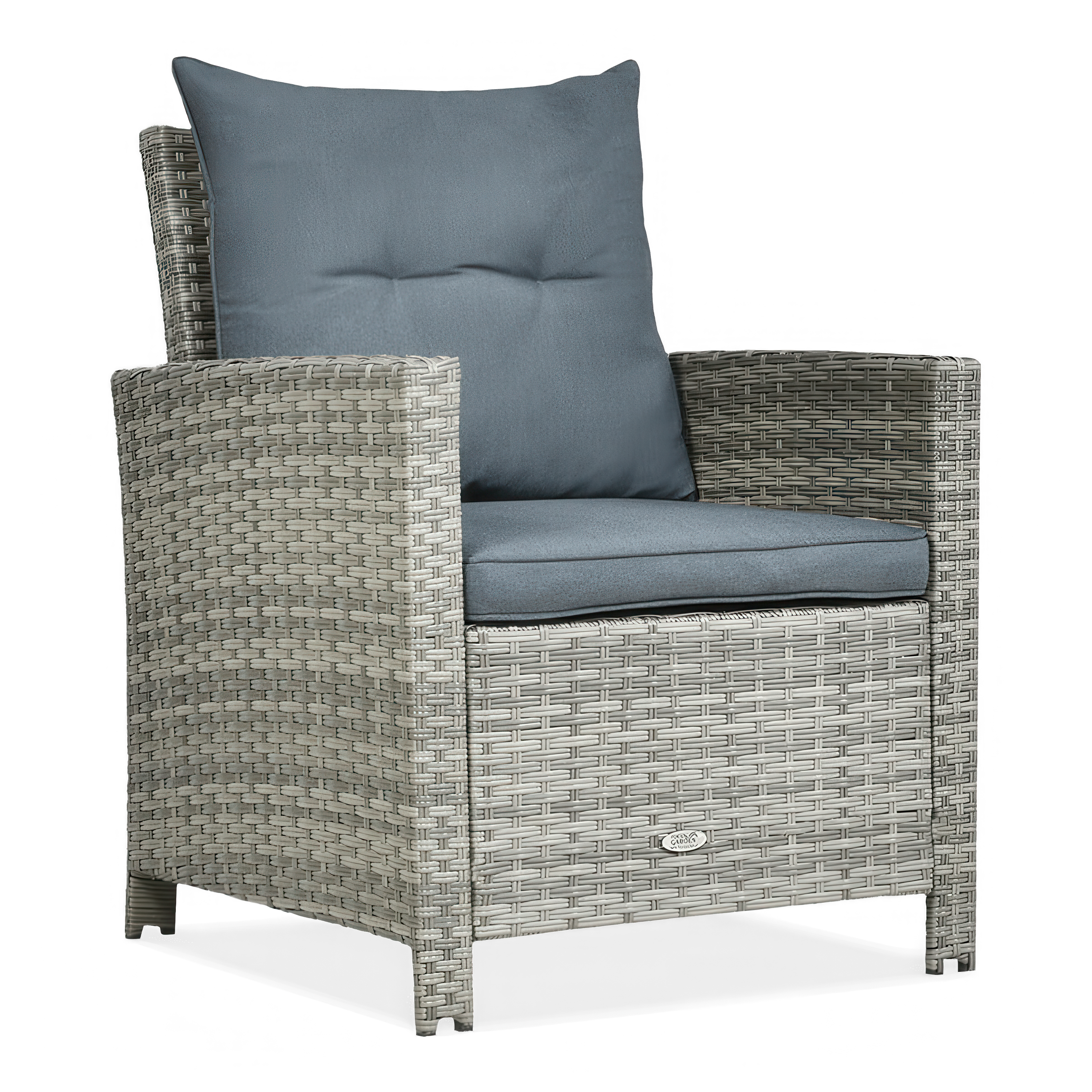 Fotel technorattanowy IBIZA Grey