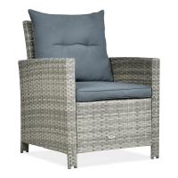 Fotel technorattanowy IBIZA Grey
