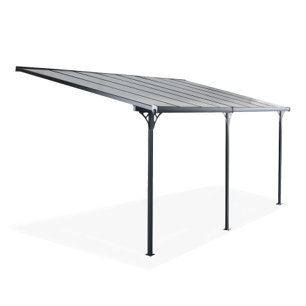 Wiata ogrodowa ATLANTA 3x5m Cold Grey