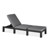 Leżak ogrodowy DAYTONA DELUXE Graphite