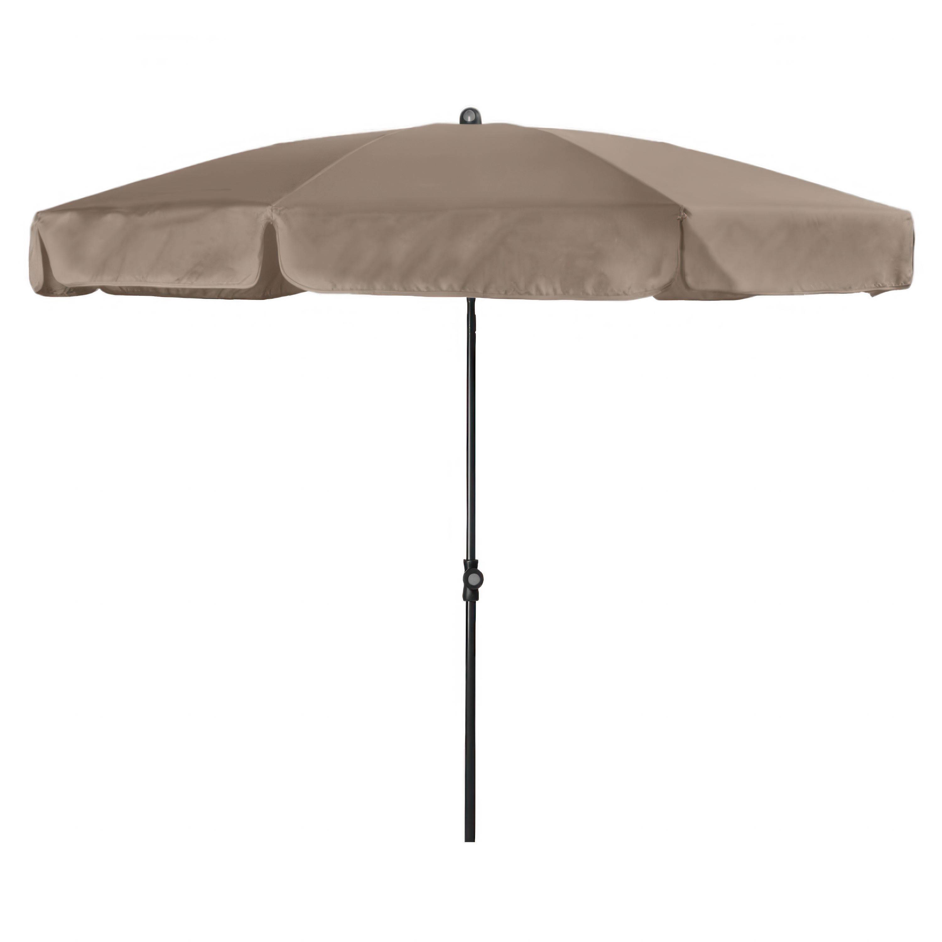 Parasol ogrodowy Doppler SUNLINE 200 NEO Caffe w kolorze jasnobrązowym z czarnym stelażem
