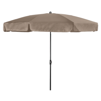 Parasol ogrodowy Doppler SUNLINE 200 NEO Caffe w kolorze jasnobrązowym z czarnym stelażem