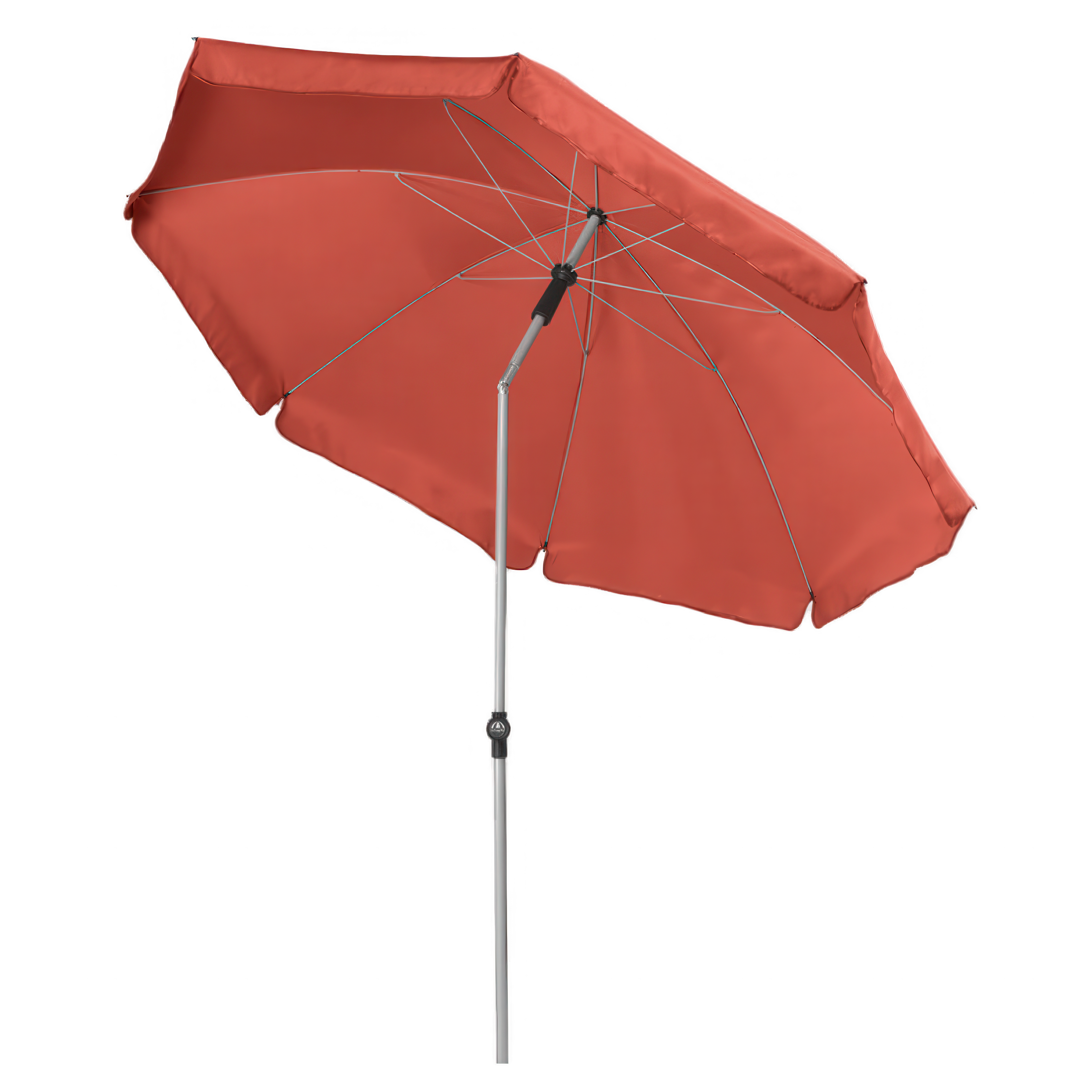 Parasol ogrodowy doppler active 200 terracotta z metalowym stelażem i możliwością regulacji kąta nachylenia