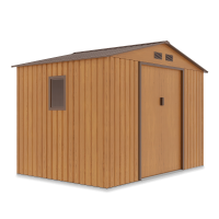 Domek narzędziowy HUDSON 277x191cm Oak Brown - Hardmaister