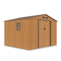 Domek narzędziowy HUDSON 277x255cm Oak Brown - Hardmaister