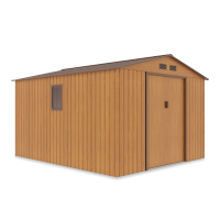 Domek narzędziowy HUDSON 277x319cm Oak Brown - Hardmaister