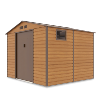Domek narzędziowy MONTREAL 277x259cm Oak Brown - Hardmaister