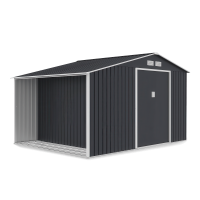 Domek narzędziowy MADISON 342x255cm Cold Grey - Hardmaister