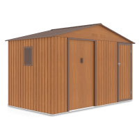 Domek narzędziowy FALCON 340x194cm Oak Brown - Hardmaister