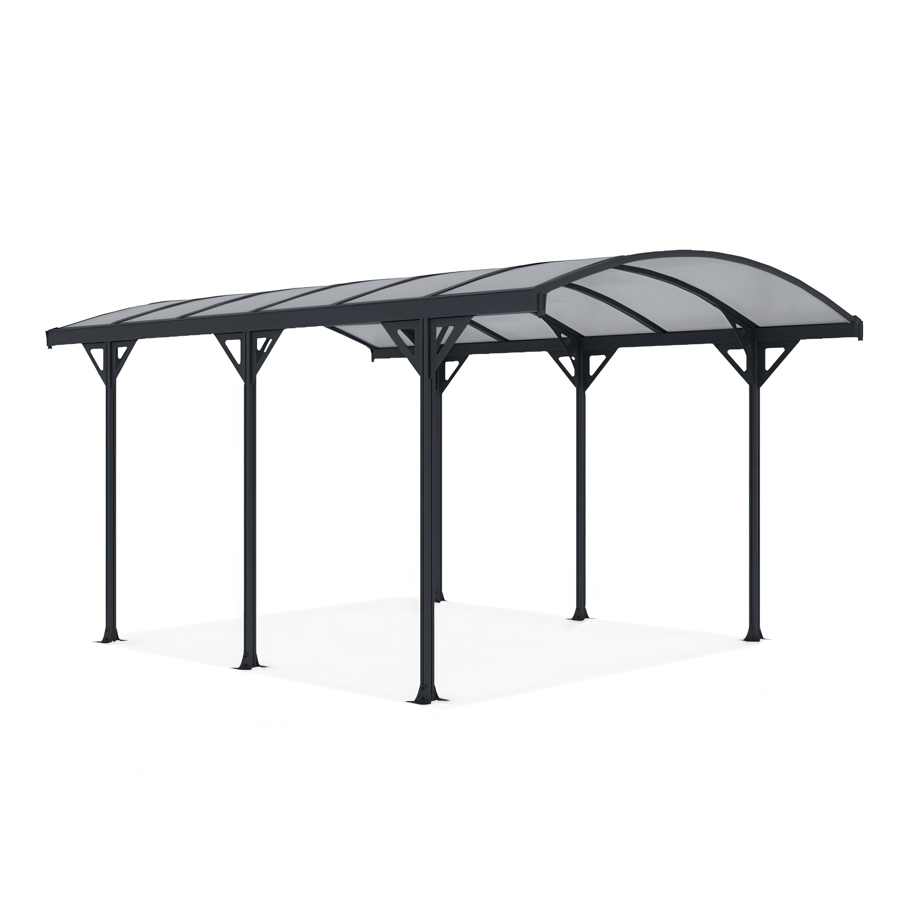 Wiata garażowa NEVADA 5,8x3m Cold Grey - HARDMAISTER 