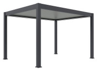 Pergola automatyczna ELEGANCE AUTOMATIC 3x4 z oświetleniem LED Anthracite/Light Grey - Gutroof