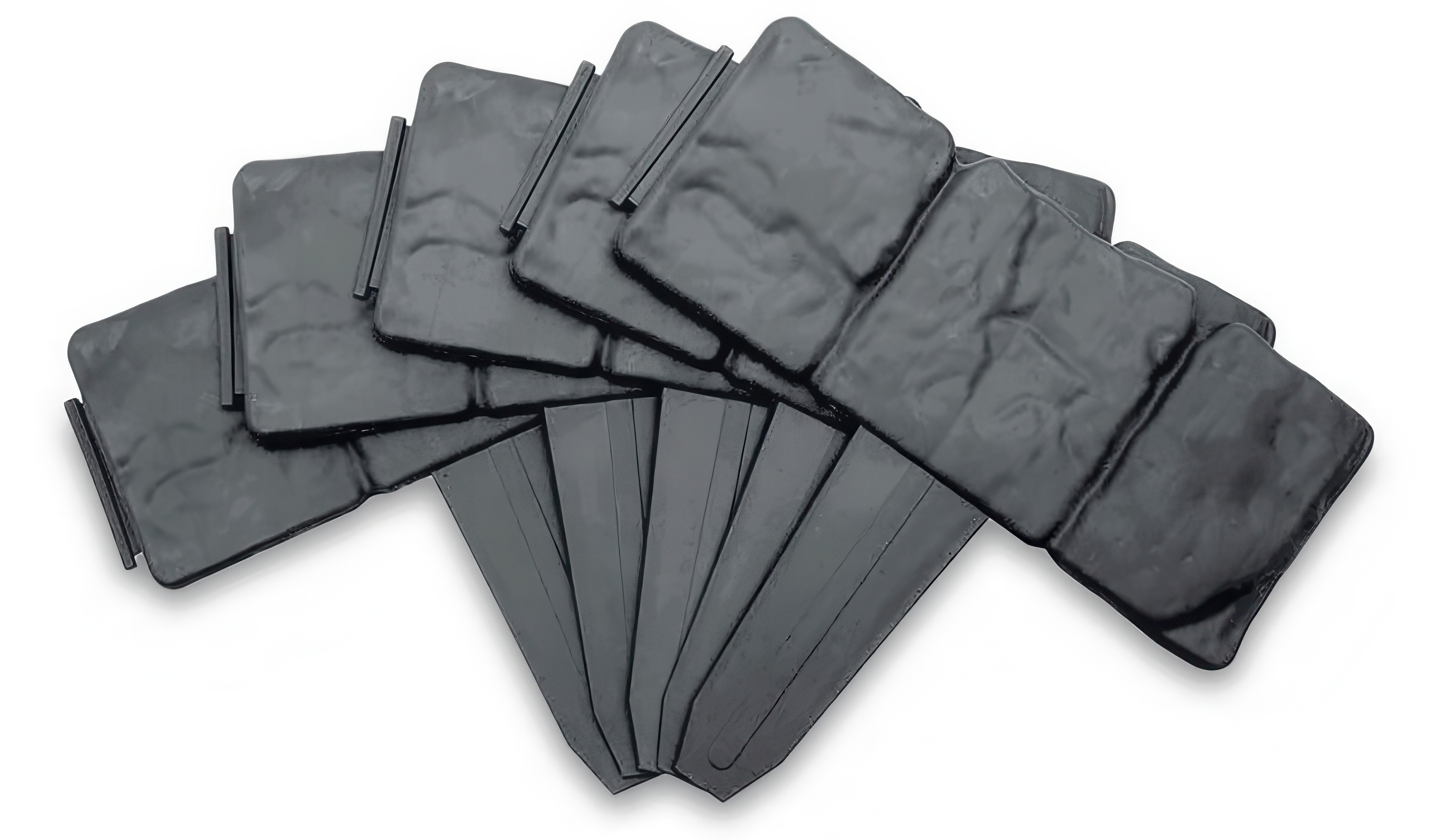 Plastikowe Obrzeże Trawnikowe 10 szt. imitujące kamień 25x23 cm - Cultivo