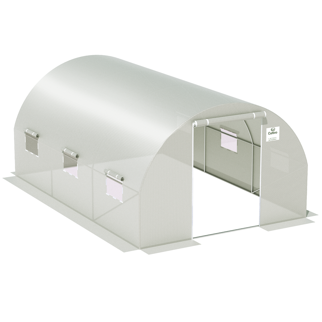 biały tunel na uprawy cultivo 3 sekcje  3x4,5x2 - 13,5m2 