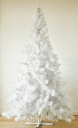 Choinka sztuczna sosna ALABASTER wysokość 210cm, biała