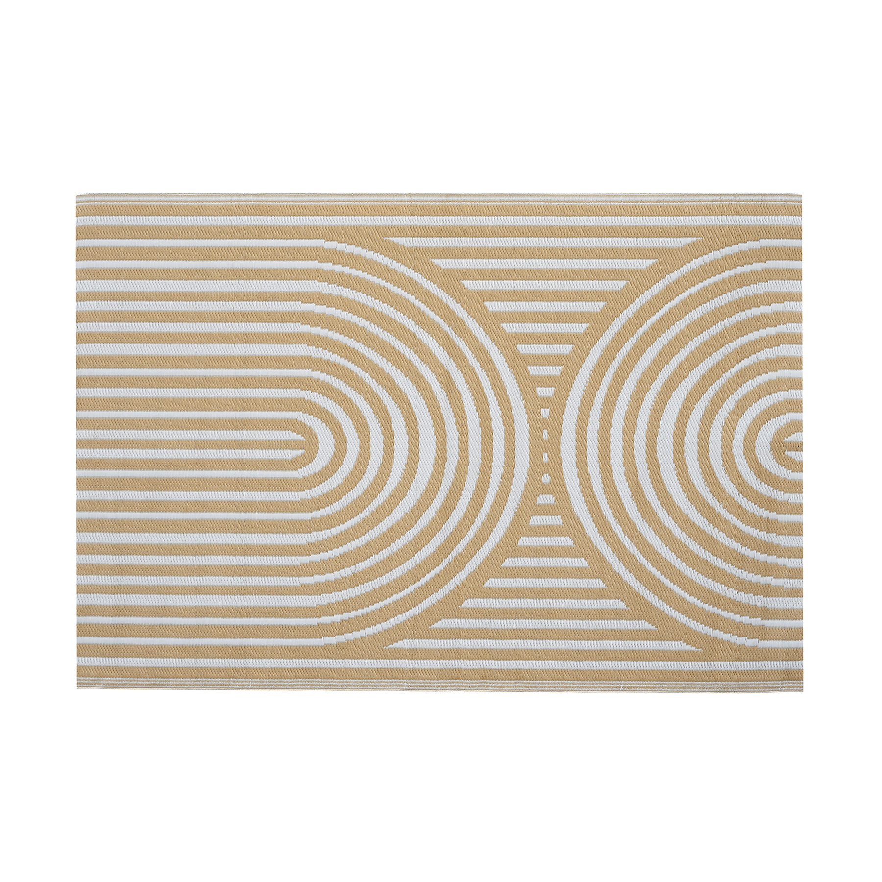Dywan zewnętrzny na balkon 160x230 cm Beige - MOODME