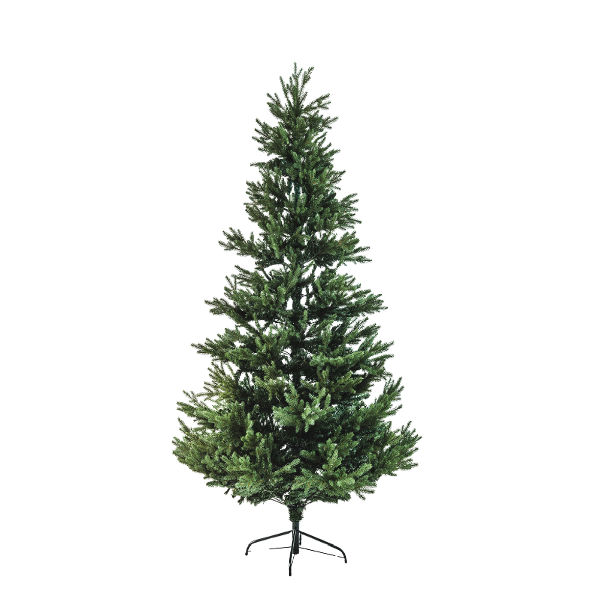 Sztuczna choinka MERRY świerk skandynawski 240 cm z metalowym stojakiem