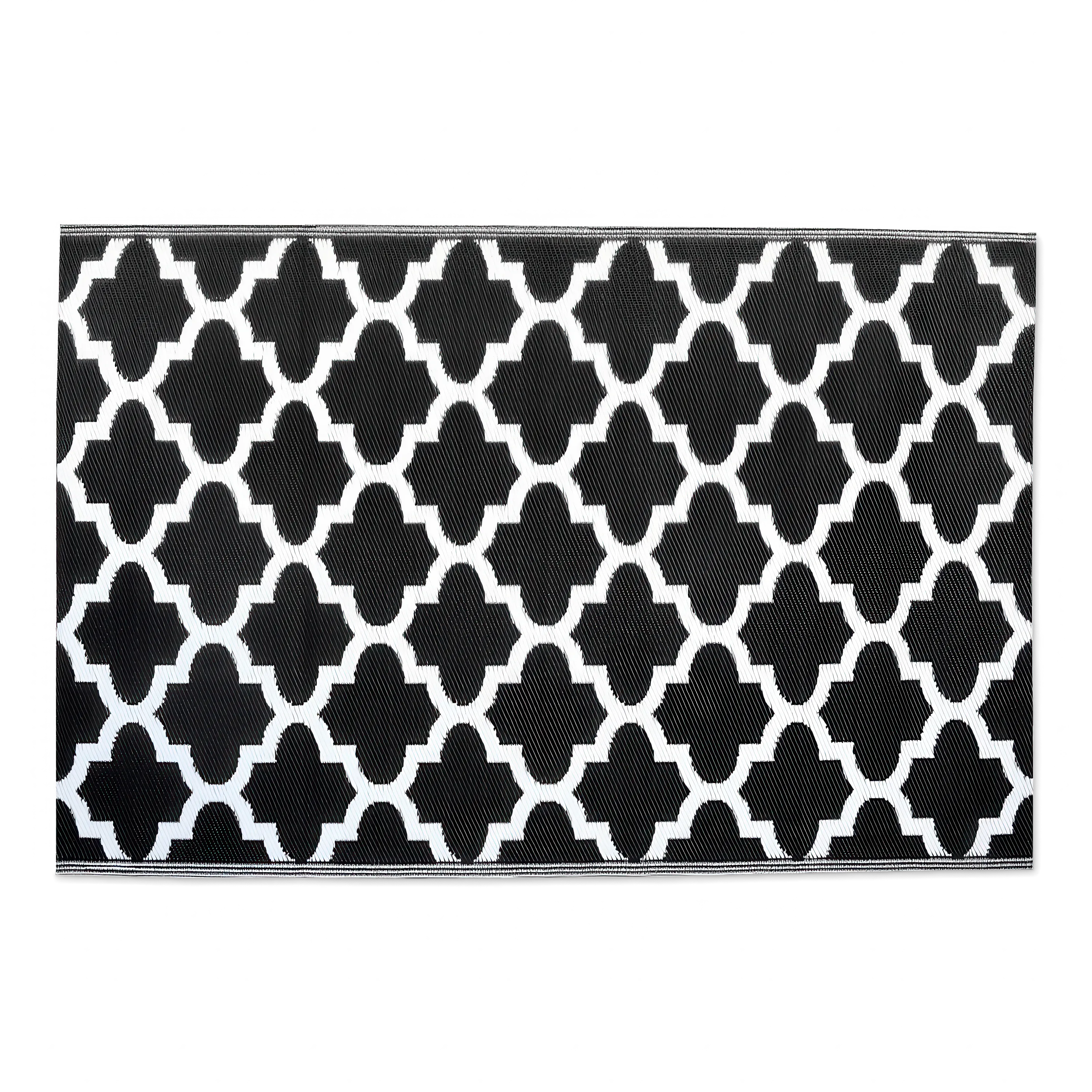 Dywan do ogrodu i na taras 160x230cm Agenda Black - MOODME