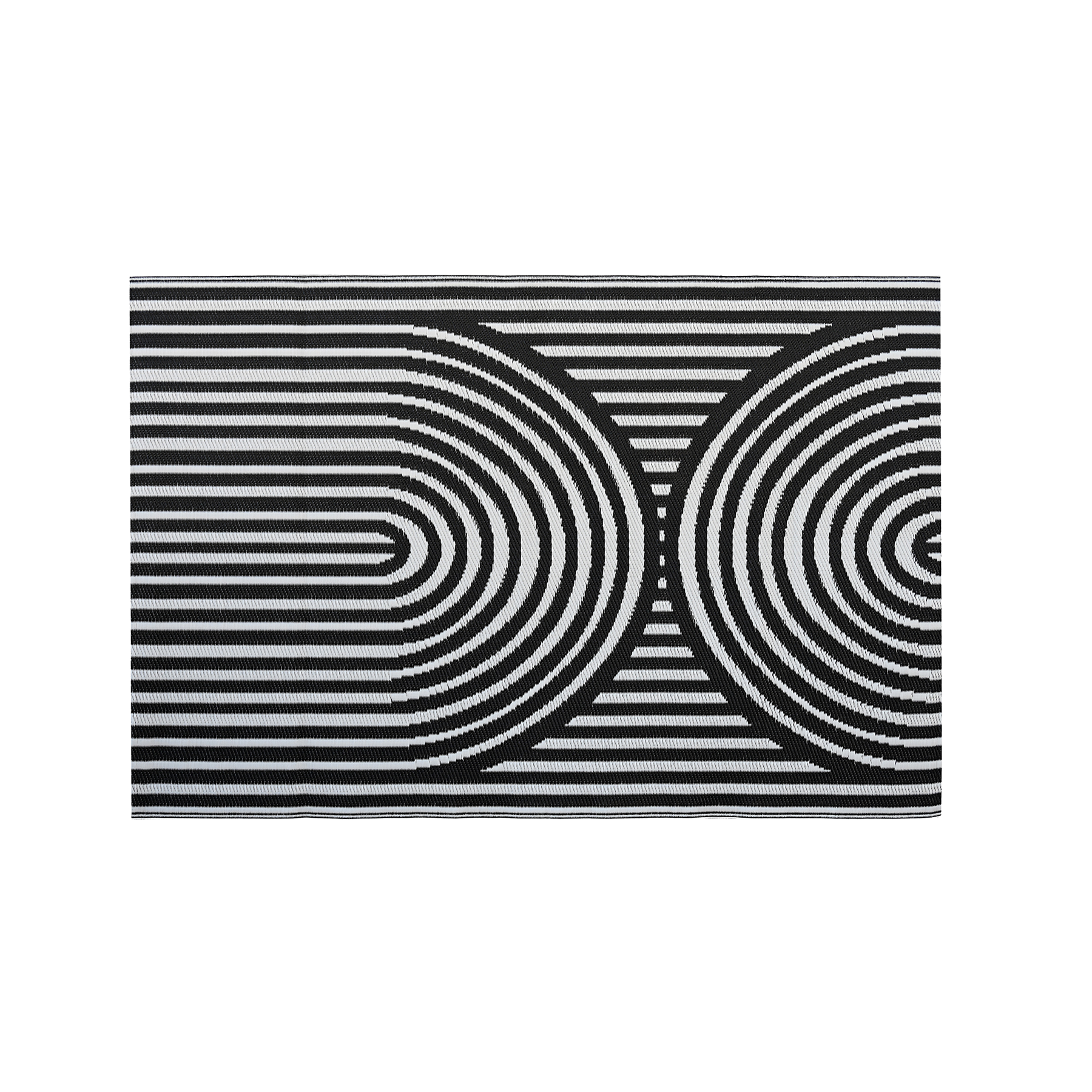 Dywan na balkon 120x180 cm Black - MOODME
