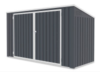 Zabudowa do koszy na śmieci DAVIS 237 x 101 cm Cold Grey - Hardmaister