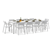 Zestaw ogrodowy Nardi TRILL/RIO - 10/210 Bianco