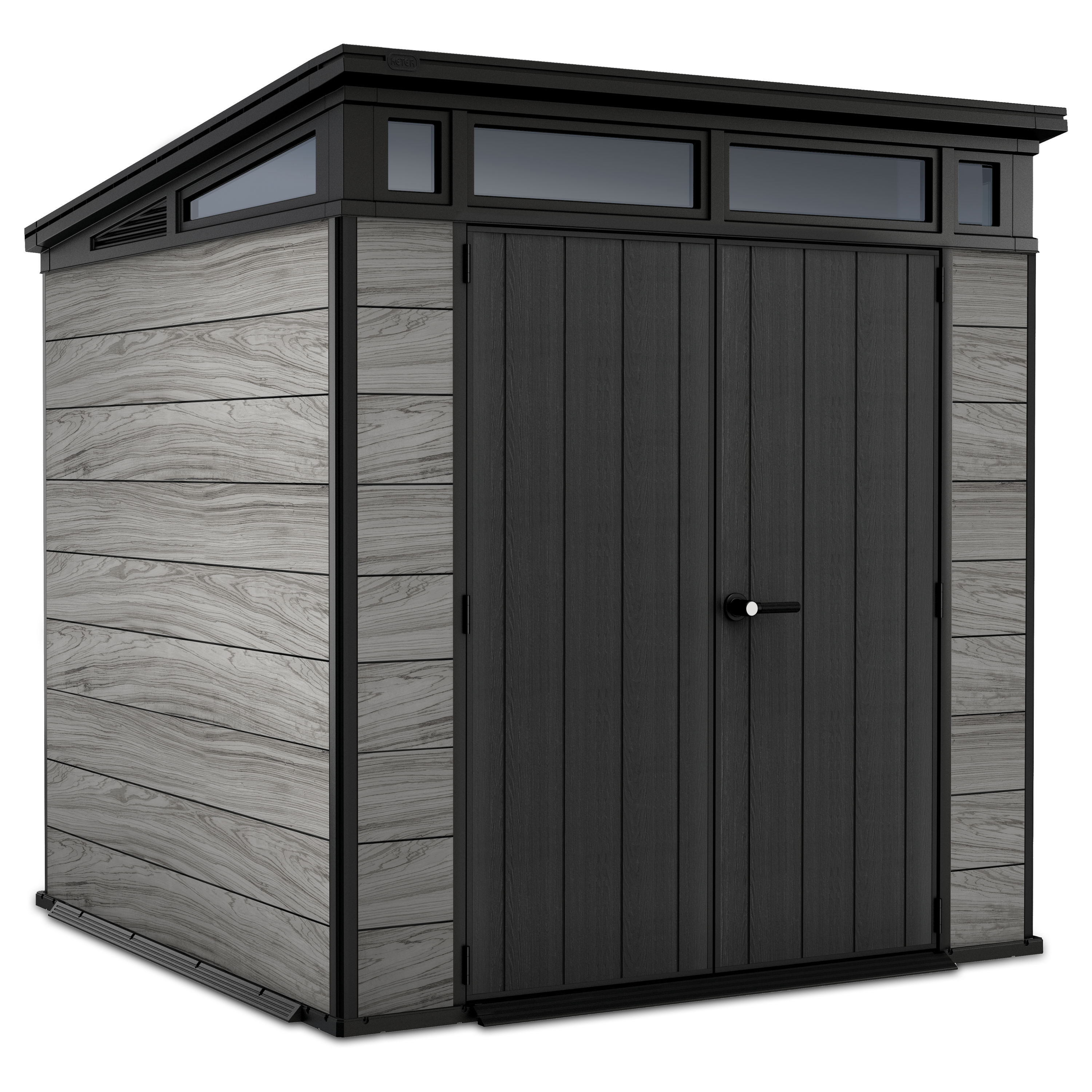 Domek narzędziowy PENTHOUSE 7x7 STORM GREY Signature Collection - Keter