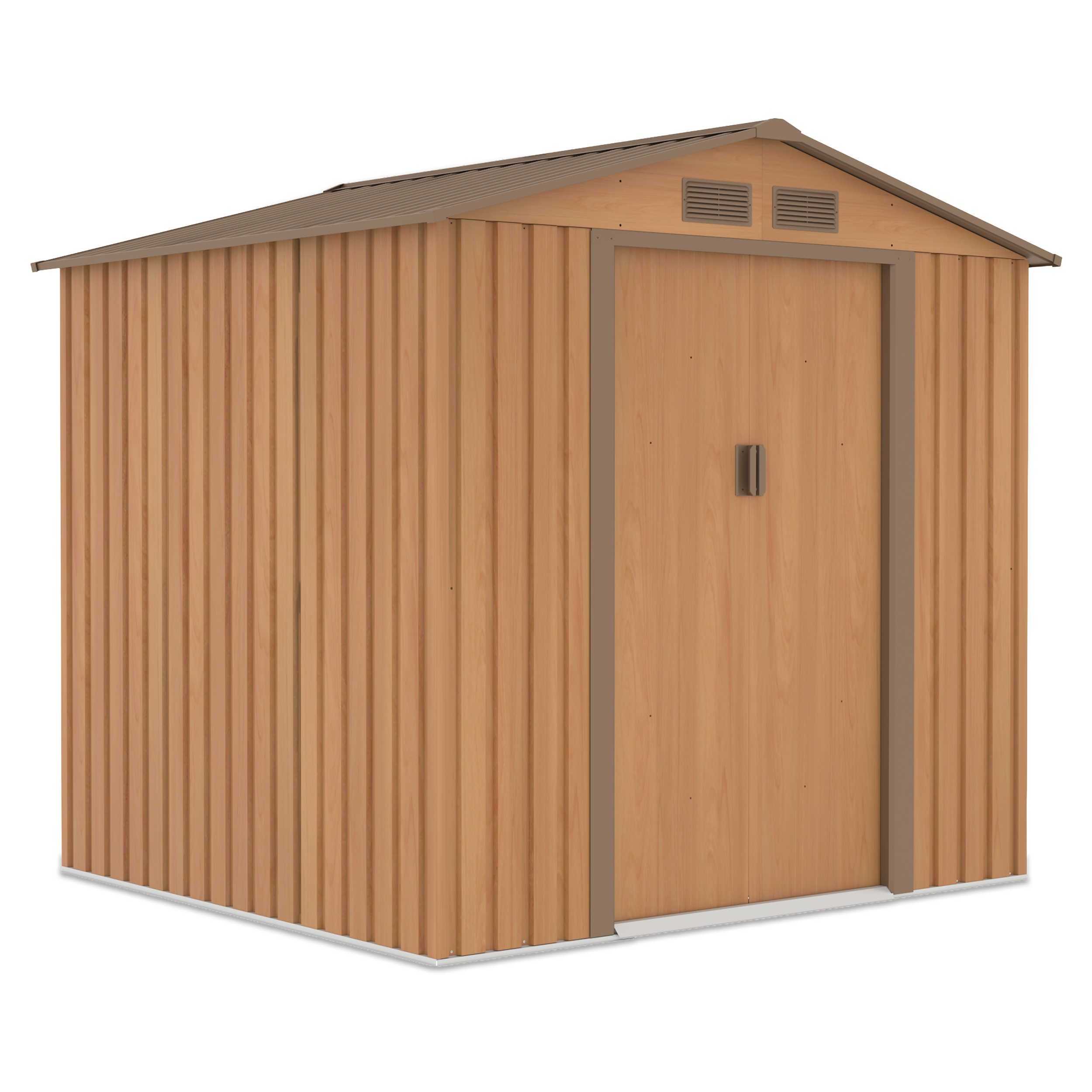 Domek ogrodowy VECTOR 201x181 cm Oak/Brown - Hardmaister