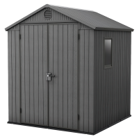 Domek ogrodowy DARWIN 6x6 Graphite - 190x182cm - KETER