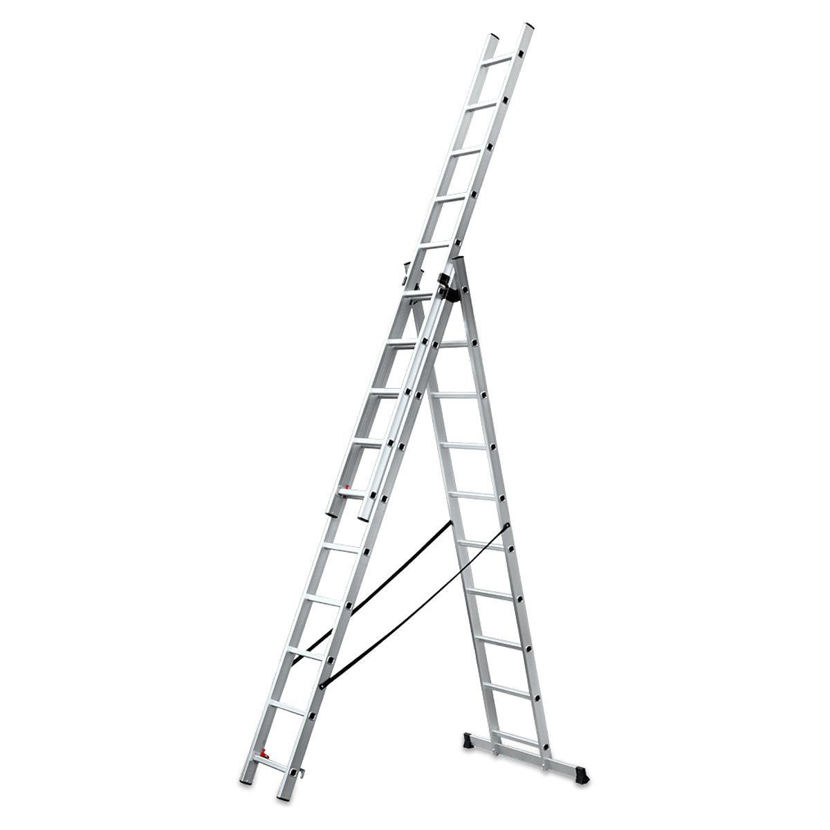 Zdjęcie główne drabiny aluminiowej 3x10 – HARDMAISTER