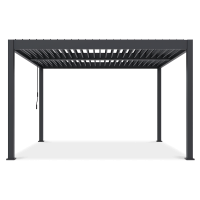 Pergola tarasowa ELEGANCE DUO 4x4 Anthracite - Gutroof