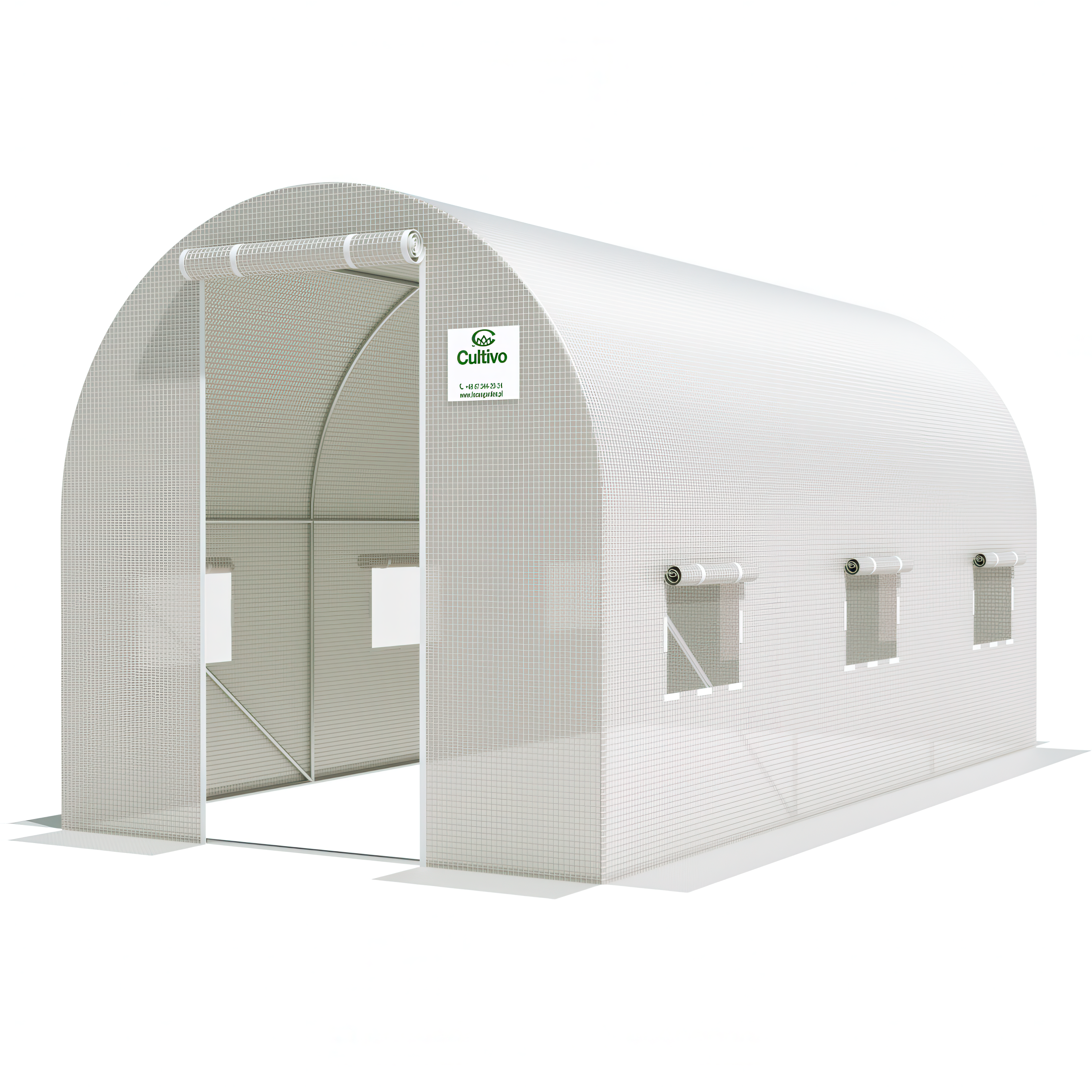 biały tunel na rozsady cultivo, 3 sekcje, 2x4x2 8m2, nasiona w gratisie