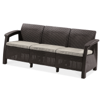Sofa ogrodowa CORFU LOVE SEAT MAX Brown