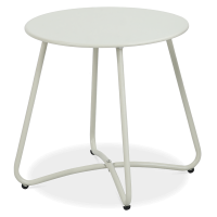 Stolik ogrodowy ART Light Beige, śr. 45cm - Bjørkka