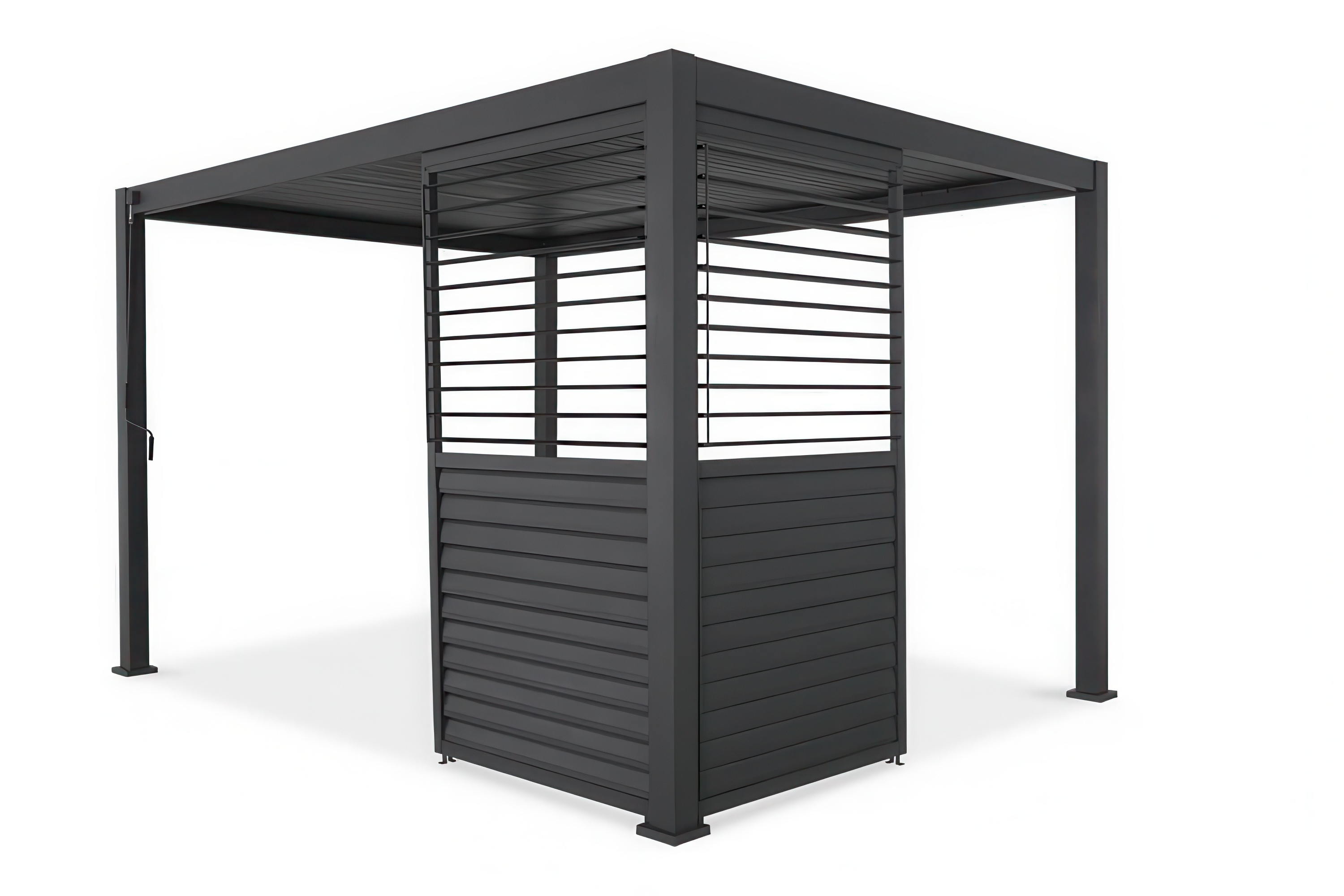 Regulowany panel żaluzjowy do pergoli PREMIUM 3m, anthracite - GUTROOF