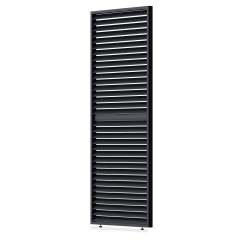 Panel żaluzjowy poziomy regulowany do pergoli ELEGANCE/DELUXE/FUSION 1 m Anthracite - Gutroof
