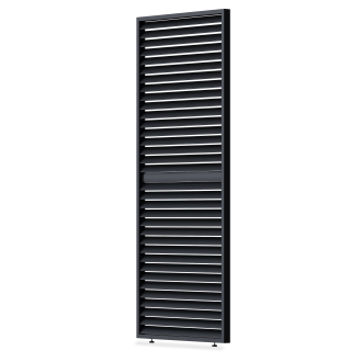 Panel żaluzjowy poziomy regulowany do pergoli ELEGANCE/DELUXE/FUSION 1 m Anthracite - Gutroof