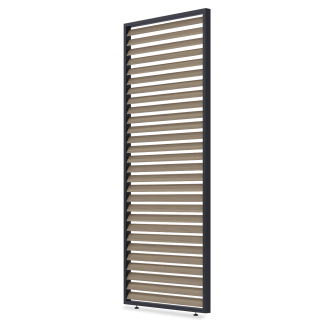 Panel żaluzjowy poziomy do pergoli ELEGANCE/DELUXE/FUSION 1m Woodgrain - Gutroof