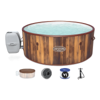 Nadmuchiwane jacuzzi z aplikacją sterownika Helsinki AirJet 1,8 x 0,66m - BESTWAY 60025