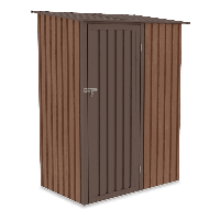 Schowek ogrodowy ze stali ocynkowanej KENT 143x89cm Walnut - HARDMAISTER