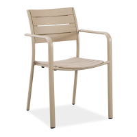 Krzesło ogrodowe MILO Beige - Bjørkka