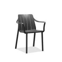 Krzesło TIBERINA Anthracite - Nardi