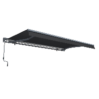 Markiza tarasowa PREMIUM 400x300 Grey - Gutroof
